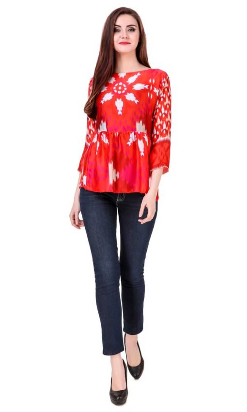 Viscous Digital Print top - Image 4