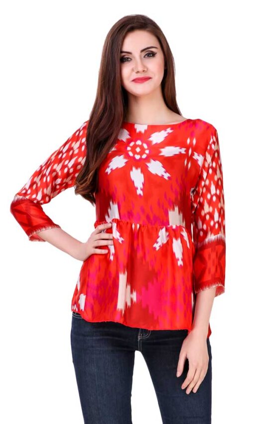 Viscous Digital Print top - Image 5
