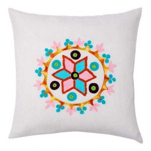 Hand Embroidery Pillow Cover