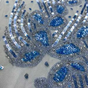 Fancy Couture Fabric for wedding Dress